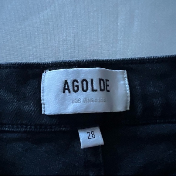 Agolde Nico High Rise Skinny Jeans in Cassette - Picture 11 of 16